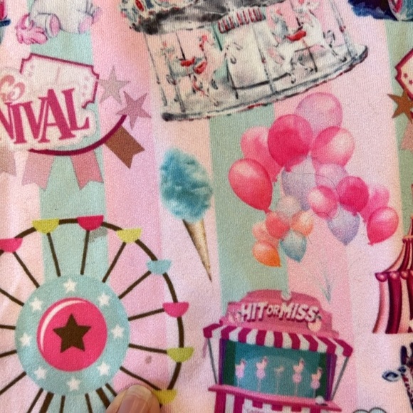 Lilly in the alley carnival short alleycat romper - Picture 4 of 6